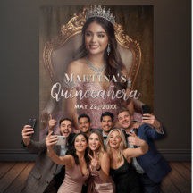 Elegante Quinceañera Tapijt Foto Achtergrond