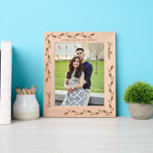 Elegante Quote Custom paar Fotonaam Liefde Gegraveerde Lijstjes