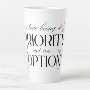Elegante quote Mok – "Ik hou ervan om een priorite