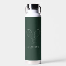 Elegante Rackets Groen Aangepaste Speler Naam Tenn