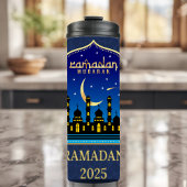 Elegante Ramadan Kareem 2025 Thermosbeker