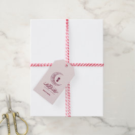 Elegante Ramadan Kareem Aanpassen Cadeaulabel