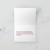 Elegante Ramadan Kareem Custom Kaart (Binnen)