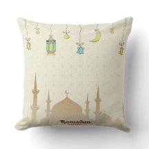 Elegante Ramadan Kareem Kussen