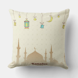 Elegante Ramadan Kareem Kussen