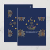 Elegante Ramadan-lantaarn groet Briefkaart (Voorkant / Achterkant)