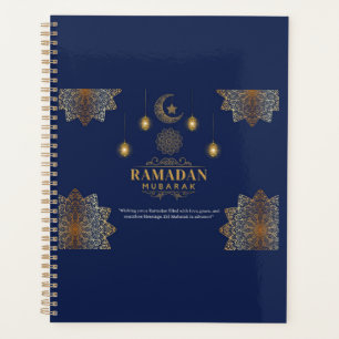 Elegante Ramadan-lantaarnverlichting begrroeting Planner