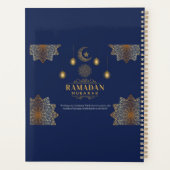 Elegante Ramadan-lantaarnverlichting begrroeting Planner (Achterkant)