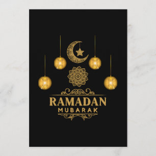 Elegante Ramadan-nachten - Eid Mubarak 2024-vakant Kaart