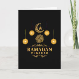 Elegante Ramadan-nachten - Eid Mubarak 2024-vakant Kaart