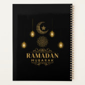 Elegante Ramadan-nachten - Eid Mubarak 2024-vakant Planner (Achterkant)