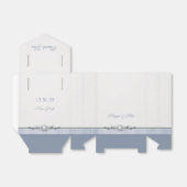 Elegante rand bedankdoosjes (Uitgevouwen)