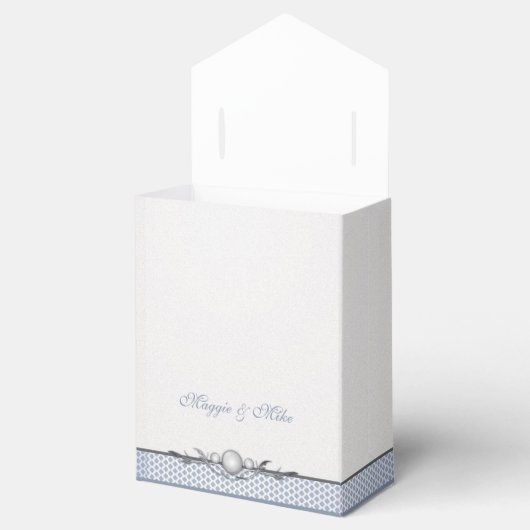 Elegante rand bedankdoosjes (Geopend)