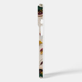 Elegante Rangoli & Kolam Floral iPhone Case (Achterkant / Links)