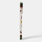 Elegante Rangoli & Kolam Floral iPhone Case (Achterkant / Rechts)