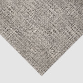 Elegante realistische jute taupe bruiloft chic tissuepapier (Detail)