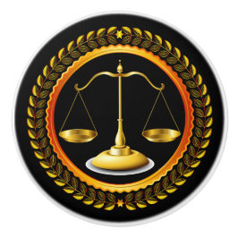 Elegante Recht Schalen van Gerechtigheid Ladeknopp Keramische Knop