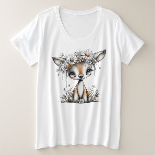Elegante Reegeit Grote Maat T-shirt (Design voorkant)