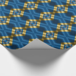 Elegante Regal Blue Luxe Cadeaupapier