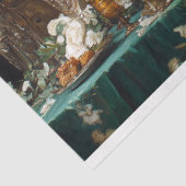 Elegante Regal Lion Wedding Bloemen Tafel Decoupag Tissuepapier (Detail)