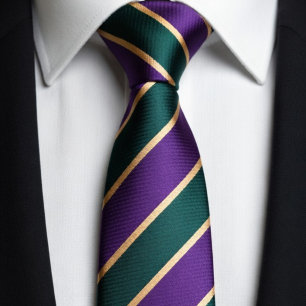 Elegante Regimentstijl Stropdas