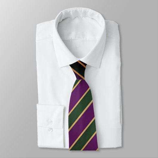 Elegante Regimentstijl Stropdas (Gebonden)