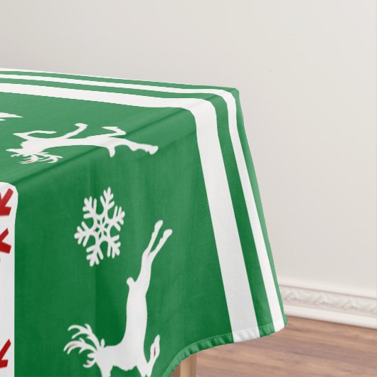 Elegante Reinders Snowflakes Lines Medium Tafelkleed (Voorbeeld)