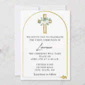 Elegante religieuze uitnodiging (Voorkant)