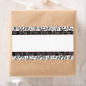 Elegante renaissance graveur Antiek stijl Etiket (Insitu)