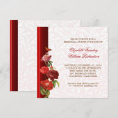 elegante repetities uit diners kaart (Voorkant / Achterkant)