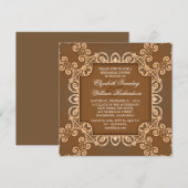 elegante repetities uit diners kaart (Voorkant / Achterkant)