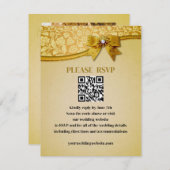  Elegante Retro Abstracte Bloemen en Bladeren Informatiekaartje (Voorkant / Achterkant)