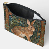 Elegante retro boho konijn bos bloem etui (Open)