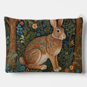 Elegante retro boho konijn bos bloem etui (Achterkant)