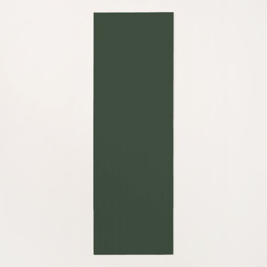 Elegante retro boho Luna mot botanisch Yogamat (Achterkant)