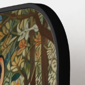 Elegante retro boho rode vos bos dier pickleball paddle (Links Detail)