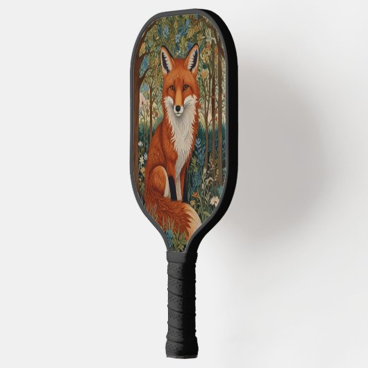 Elegante retro boho rode vos bos dier pickleball paddle (Links)