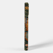 Elegante retro boho vlinder botanisch groen Case-Mate iPhone case (Achterkant / Rechts)