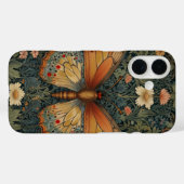 Elegante retro boho vlinder botanische groenvoorzi Case-Mate iPhone case (Achterkant (horizontaal))