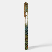 Elegante retro boho witte konijn bos bloemen Case-Mate iPhone case (Achterkant / Links)