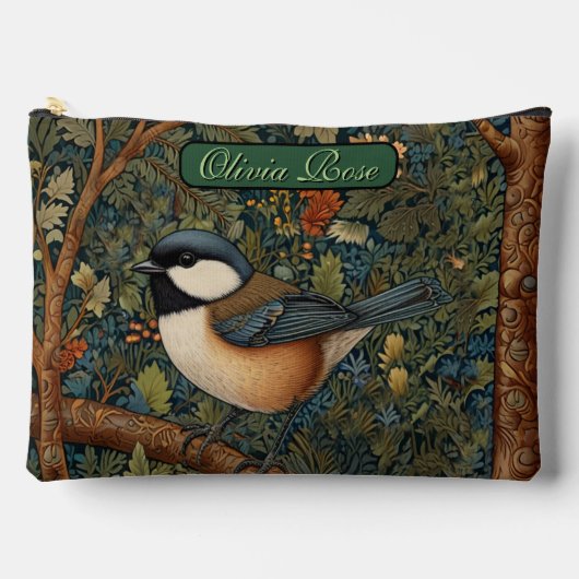 Elegante retro bosvogel  etui (Voorkant)