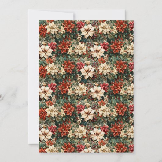 Elegante  retro classic groene lintboog kaart (Achterkant)