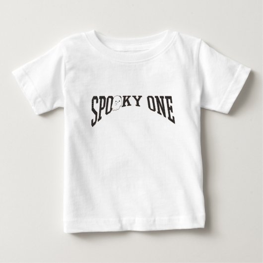 Elegante retro Halloween Spooky Een eerste Verjaar (Voorkant)