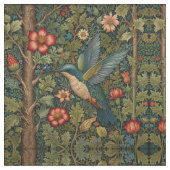 Elegante retro  kolibrie kunst stof (Close Up)