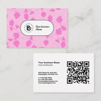 elegante retro – modern visitekaartje