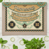 Elegante retro Rustieke boerderij goederen Texas Theedoek (Gevouwen)