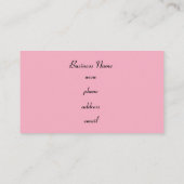 Elegante Retro Visitekaartjes (Achterkant)