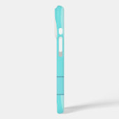 Elegante retro wavy verticale strepen Case-Mate iPhone case (Achterkant / Links)