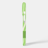 Elegante retro wavy verticale strepen Case-Mate iPhone case (Achterkant / Links)