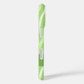 Elegante retro wavy verticale strepen Case-Mate iPhone case (Achterkant / Rechts)